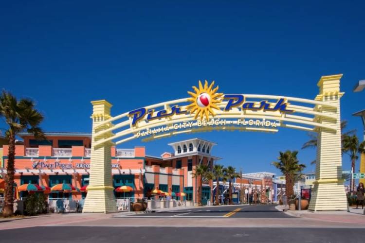 pier park shopping mall - panama city beach florida