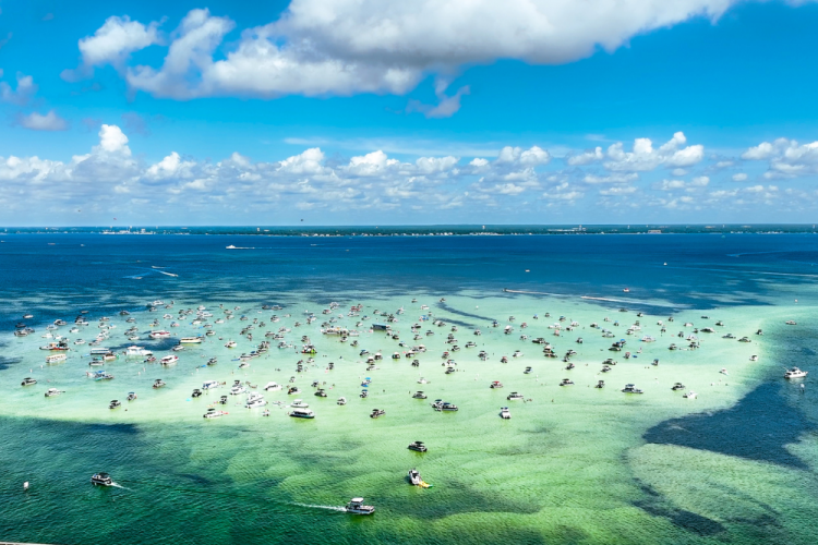crab island, Destin Florida