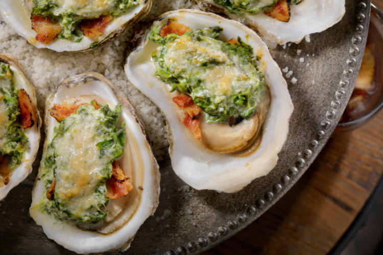 oysters Rockefeller 