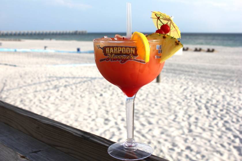 harpoon harrys pcb, harpoon harry's panama city beach florida, best beachfront restaurant in panama city florida