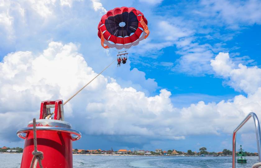 Parasailing and water sports