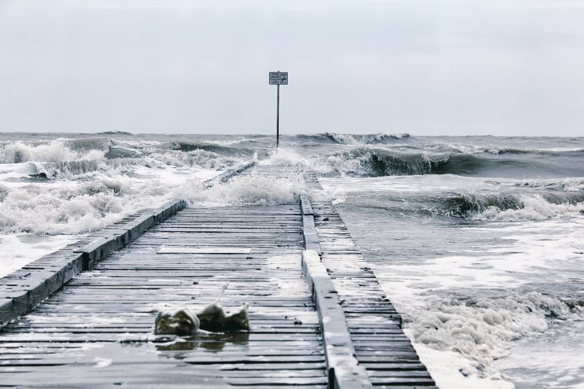 ocean storm, storm, stormy sea, hurricane, windy sea