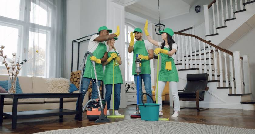 professional cleaners for vacation rental property in florida