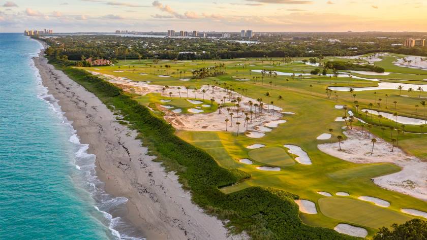 seminole golf club, juno beach golf club, florida golfing