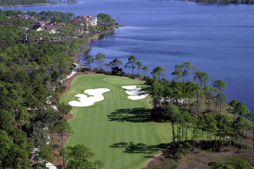 shark tooth, shark tooth golf club, panama city beach golf course, florida golf course