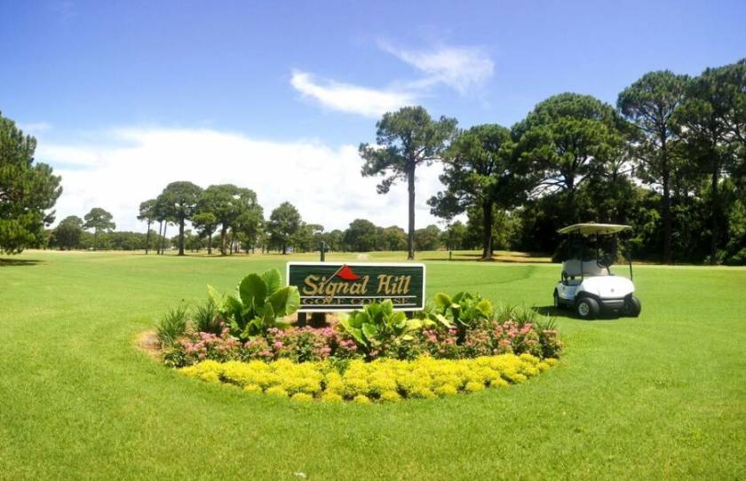 signal hill golf club, panama city beach, florida golf course, golf club in panama city beach